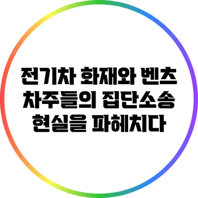 전기차 화재와 벤츠 차주들의 집단소송: 현실을 파헤치다