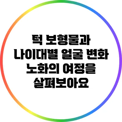 턱 보형물과 나이대별 얼굴 변화: 노화의 여정을 살펴보아요